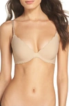 B.tempt'd By Wacoal B. Tempt'd By Wacoal B. Wow'd Push-up Contour Bra Au Natural In Au Natural