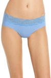 B.tempt'd By Wacoal B.bare Hipster Panties In Granada Sky