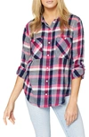 SANCTUARY THE STEADY BOYFRIEND SHIRT,B0769-ZLR531