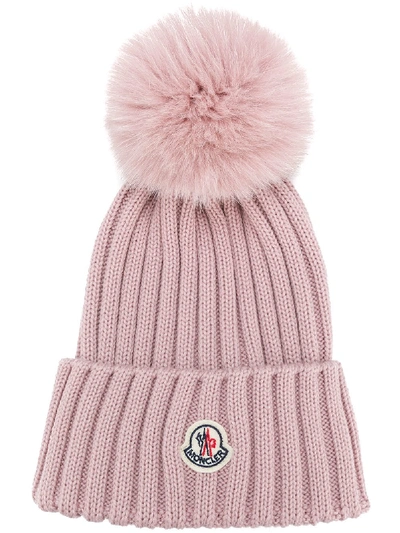 Moncler Pom Pom Knitted Hat