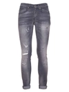 DONDUP FADED DISTRESSED JEANS,10514272