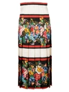 GUCCI GHOST PRINTED SKIRT,10514363