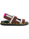 MARNI DOUBLE STRAP SANDALS,FBMSY10G01TN77612704728