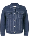 BARRIE KNITTED JACKET,C8529112714744