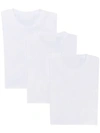 NEIL BARRETT three pack classic T-shirt,PBJT372G50312710035