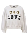 DOLCE & GABBANA D & G LOVE SWEATSHIRT,10514984