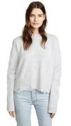 HELMUT LANG DISTRESSED CREW SWEATER