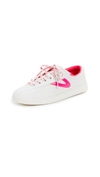 Tretorn Women's Nylite Plus Lace Up Sneakers In Neon Pink