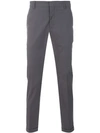 Prada 17cm Slim Fit Virgin Wool & Mohair Pants In Grey