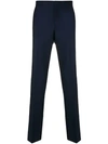 Prada Straight-leg Trousers In Blue