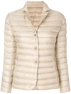 MONCLER MONCLER CROPPED PADDED JACKET - NEUTRALS,35300945304812720964