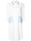 TSUMORI CHISATO 手状缝饰衬衫裙,TC87FH05512721354