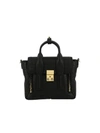 3.1 Phillip Lim Mini 'pashli' Satteltasche In Black