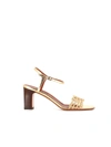 Michel Vivien Sandal Trani In Gold