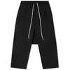 RICK OWENS RICK OWENS DRAWSTRING CROPPED TROUSER,RU18S5381-TE-0946