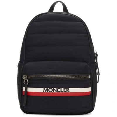 Moncler Black New George Zaino Backpack In Black