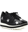 Stella Mccartney Sneak-elyse Platform Sneakers In Black