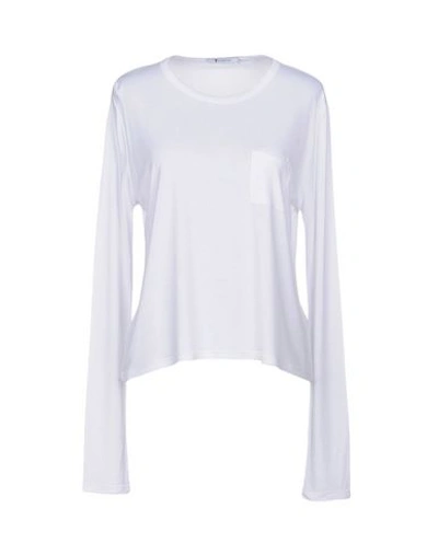 Alexander Wang T T-shirts In White