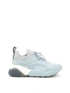 Stella Mccartney Eclypse Low-top Contrast-panel Trainers In Sk B Sky Pum Ant Greceleste
