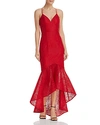 BARIANO LACE FISHTAIL DRESS - 100% EXCLUSIVE,B28D22-B