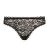AUBADE FLORAL LACE THONG,15047260
