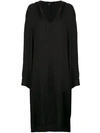 Y'S loose fit jersey dress,YWD0420312698730