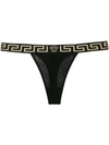 VERSACE GRECCA WAISTBAND THONG,AUD01042AC0005812729366