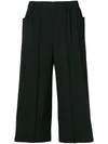 ISSEY MIYAKE PLEATED CROPPED TROUSERS,CA87KF17212699993