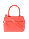 Givenchy Small Pandora Tote In Medium Red