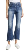 3X1 EMPIRE CROP BELL JEANS