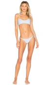 LISA MARIE FERNANDEZ LISA MARIE FERNANDEZ NICOLE BIKINI IN BLUE.,LAMX-WX75