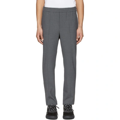 Neil Barrett Cropped Tailored Track Pants - Grey