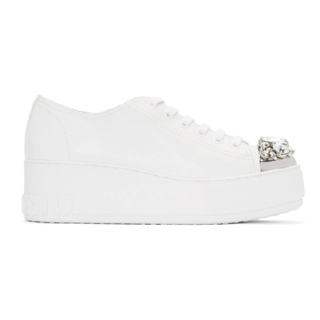 MIU MIU スワトフスキークリスタルヒール 41 (27センチ） MIU MIU スワトフスキークリスタルヒール 41 (27センチ）