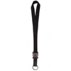 ALYX Black Rollercoaster Lanyard Keychain,AAUKE0016