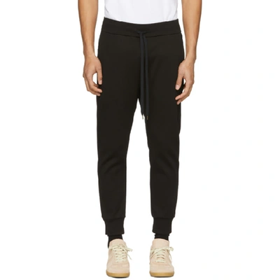 Attachment Cropped Drawstring Track Pants In Black