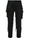 DSQUARED2 CROPPED CARGO TROUSERS,S75KA0819S4357512697405