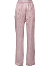 FAITH CONNEXION patterned trousers,M1518T0003612650300