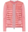 MONCLER QUILTED DOWN CARDIGAN,P00312556