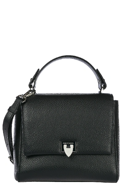 Philippe Model Women's Leather Shoulder Bag Petit Model In Black