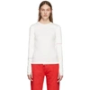 ALYX White Long Sleeve Ribbed T-Shirt,AAWTS0015
