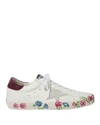 GOLDEN GOOSE Superstar Flower Low-Top Leather Sneakers,G32WS590.E70