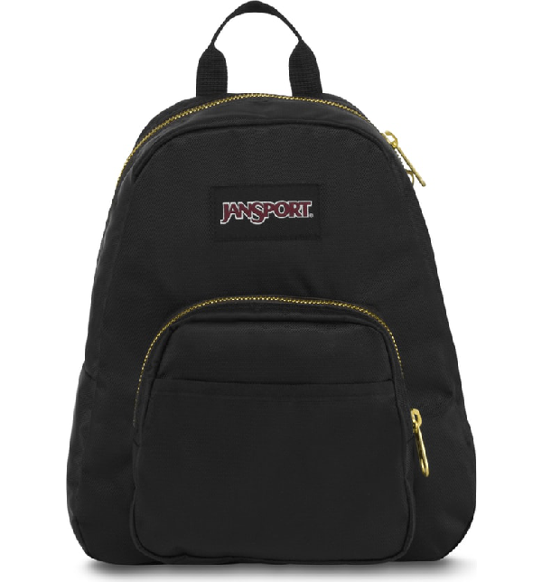 jansport black and gold