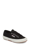 Superga Cotu Sneaker In Black/ Black/ White