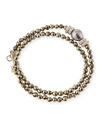 ARMENTA NEW WORLD TAHITIAN PEARL & DIAMOND WRAP BRACELET,PROD182750170