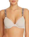 Natori Pure Luxe Underwire T-shirt Bra In Gray
