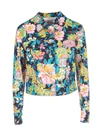 MSGM MSGM FLORAL PRINT JACKET,10518575