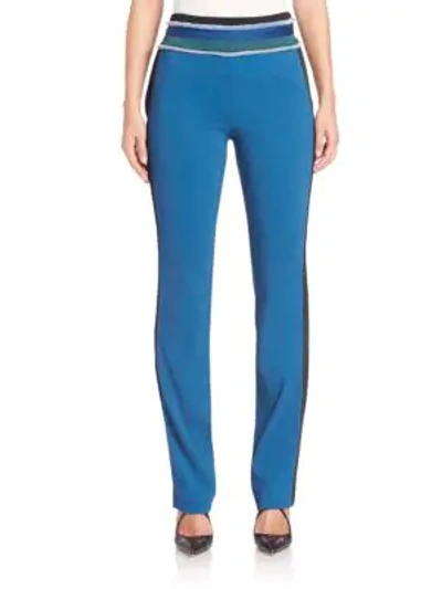Altuzarra Straight-fit Jogger Trousers In Medium Blue