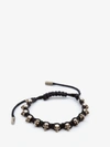 ALEXANDER MCQUEEN MULTI SKULL BRACELET,497160J16KY1000