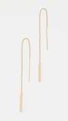 MADEWELL DELICATE THREADER EARRINGS,MADEW42936