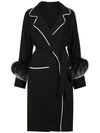ANDREA BOGOSIAN embellished trench coat,00286912564007